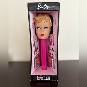 Barbie Giant Pez Candy Dispenser New